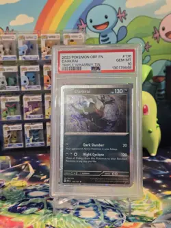 Pokemon Darkrai Cosmos Holo Card #136/197 PSA 10 GEM MT - Image 1