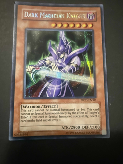 DARK MAGICIAN KNIGHT ROD-EN001 YUGIOH YU GI OH CARD - Image 1