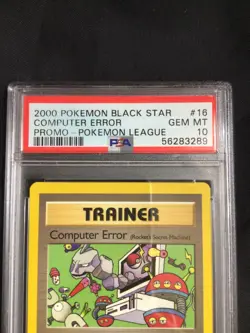 Pokemon Cards: Wizards Black Star Promo: Computer Error 16 PSA 10 - Image 3