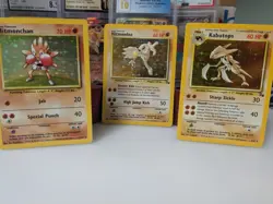 Pokemon Card Vintage Lot Of 3 Holo Rare Cards - Image 1