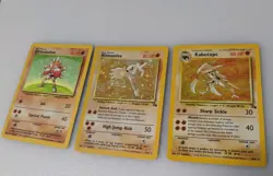 Pokemon Card Vintage Lot Of 3 Holo Rare Cards - Image 4