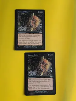 Tainted Aether x2 Rare Enchantment MTG 2 Card. Urza's Saga. Old Vintage - Image 1