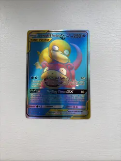 Pokemon Slowpoke & Psyduck PSA 10 Full Art Rare Card 217/236 Tag Team GX - Image 1