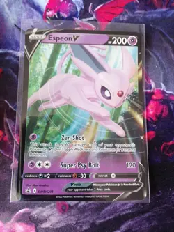 Pokemon Card Espeon V SWSH201 Promo - Image 1