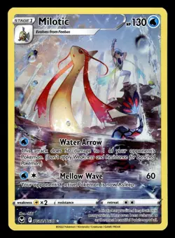 Milotic TG02/TG30 Ultra Rare Silver Tempest Pokemon Card - Image 1