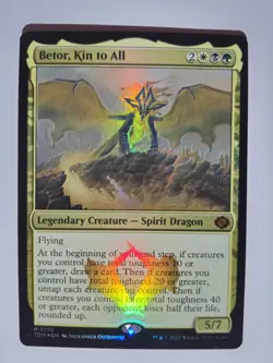 Betor, Kin to All FOIL Silver stamp promo - Image 1