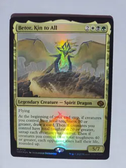 Betor, Kin to All FOIL Silver stamp promo - Image 2