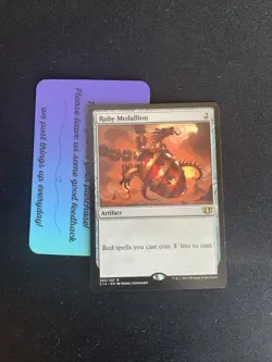 Ruby Medallion - Commander 2014 - NM - MTG Magic The Gathering - Image 1