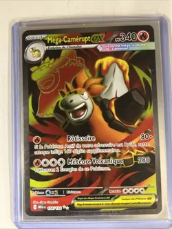CARTE POKEMON MEGA-CAMERUPT EX 156/132 ALTERNATIVE MEGA-EVOLUTION ME01 FR - Image 1