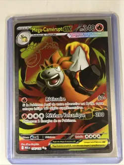 CARTE POKEMON MEGA-CAMERUPT EX 156/132 ALTERNATIVE MEGA-EVOLUTION ME01 FR - Image 3