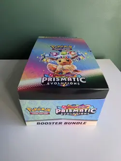 Pokemon TCG Prismatic Evolutions Booster Bundle x10 Display Case Unsealed 💎 - Image 2