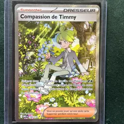 CARTE POKEMON COMPASSION DE TIMMY 186/132 ALTERNATIVE MEGA-EVOLUTION ME01 FR - Image 1