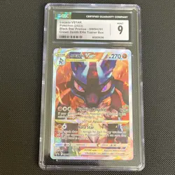 Pokemon Black Star Promo Lucario VSTAR SWSH291 CGC Graded 9 Gem Mint - Image 1