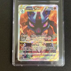 Pokemon Black Star Promo Lucario VSTAR SWSH291 CGC Graded 9 Gem Mint - Image 3