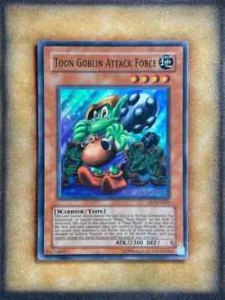 Yugioh Toon Goblin Attack Force DL7-EN001 Duelist League Super Rare NM - Image 1