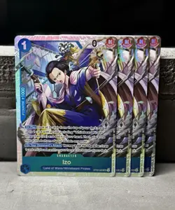 One Piece Card Game Izo ST22-002 Super Rare English Edition - Image 1