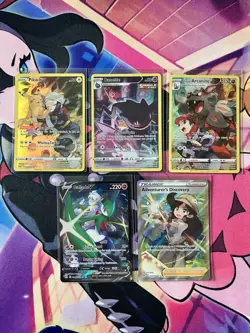 Pokemon TCG Lost Origin Trainer Gallery Lot Illustration Full Art Cards Pikachu - Image 1