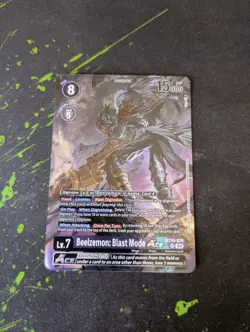 Digimon Card Game Beelzemon: Blast Mode ACE BT19-074 SR Alternate Art Promo - Image 1