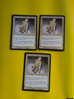 Pariah x3 Rare Enchant Creature MTG 3 Card. Urza's Saga. Old Vintage - Image 1