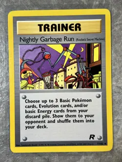 Nightly Garbage Run (Rocket's Secret Machine) Pokemon 77/82 Team Rocket (MP) - Image 1