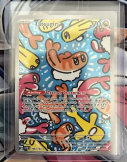 Pokemon TCG Tatsugiri Twilight Masquerade Illustration Rare Card 186/167 NM - Image 3