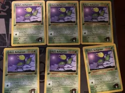 Pokemon TCG Erika's Bellsprout Gym Challenge 38 Regular 1st Edition Uncommon - Image 1