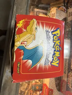 23K Gold Plated CHARIZARD Trading Card 1999 Burger King Pokemon Ball NEW SEALED - Image 3