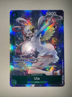 One Piece Card Game Uta Alt Art AA OP13-023 TCG CCG English - Image 1