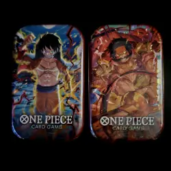 [Factory Sealed] One Piece Card Game *2 Tin Pack* Set Vol. 1 - Image 1