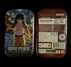 [Factory Sealed] One Piece Card Game *2 Tin Pack* Set Vol. 1 - Image 3