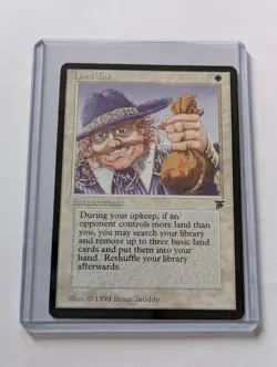 WOTC MTG Vintage Legends Expansion Land Tax (NM) CCG Magic the Gathering - Image 1