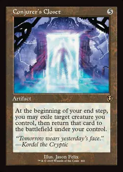 [MTG] Conjurer's Closet (Retro Frame) (441) (INR) NM - Image 1