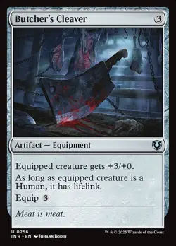 [MTG] Butcher's Cleaver (256) (INR) NM - Image 1