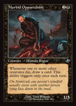 [MTG] Morbid Opportunist (Retro Frame) (388) (INR) NM - Image 1