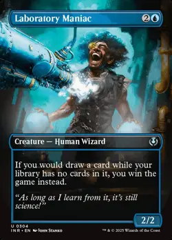 [MTG] Laboratory Maniac (Foil) (Borderless) (0304) (INR) NM - Image 1
