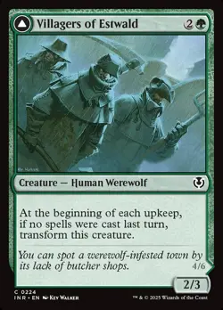 [MTG] Villagers of Estwald (Foil) (0224) (INR) NM - Image 1
