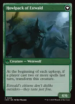 [MTG] Villagers of Estwald (Foil) (0224) (INR) NM - Image 2