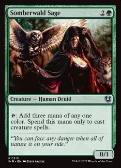 [MTG] Somberwald Sage (Foil) (0215) (INR) NM - Image 1