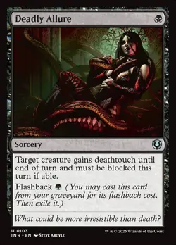 [MTG] Deadly Allure (0103) (INR) NM - Image 1