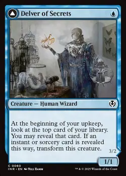 [MTG] Delver of Secrets (0060) (INR) NM - Image 1