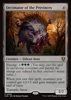 [MTG] Decimator of the Provinces (002) (INR) NM - Image 1