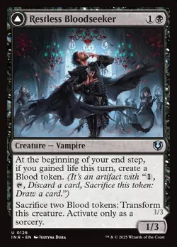 [MTG] Restless Bloodseeker (Foil) (0128) (INR) NM - Image 1