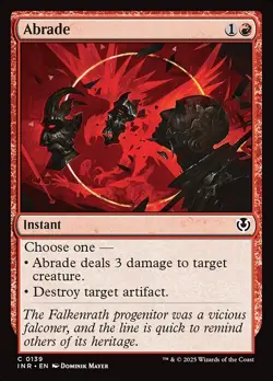 [MTG] Abrade (0139) (INR) NM - Image 1