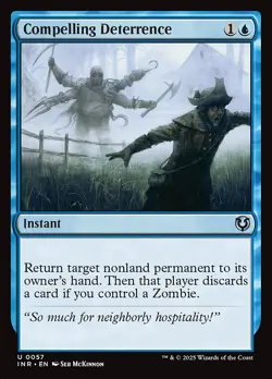 [MTG] Compelling Deterrence (0057) (INR) NM - Image 1