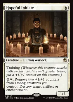 [MTG] Hopeful Initiate (0027) (INR) NM - Image 1