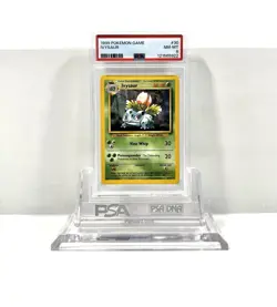 IVYSAUR 30/102 - BASE SET 1999 POKEMON CARD - FRESH SLAB - PSA 8 NM / MINT - Image 1