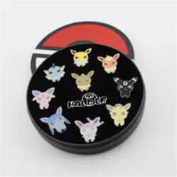 Pokemon Eeveelution Sylveon Enamel Lapel Pin - Cute Anime Eevee Evolutions Set - Image 5