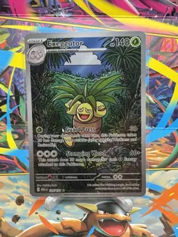 2025 Pokemon Mega Evolution MEG EN Exeggutor Illustration Rare #135/132 - Image 1