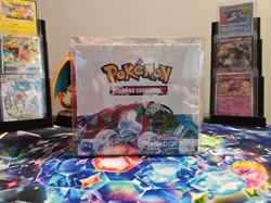 Pokemon TCG Paradox Rift Scarlet & Violet Sealed Booster Box w/protective case🔥 - Image 1