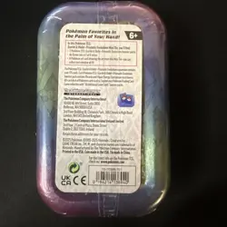 Pokemon TCG: Prismatic Evolutions - Mini Tin - Vaporeon Art - Sealed New - Image 2